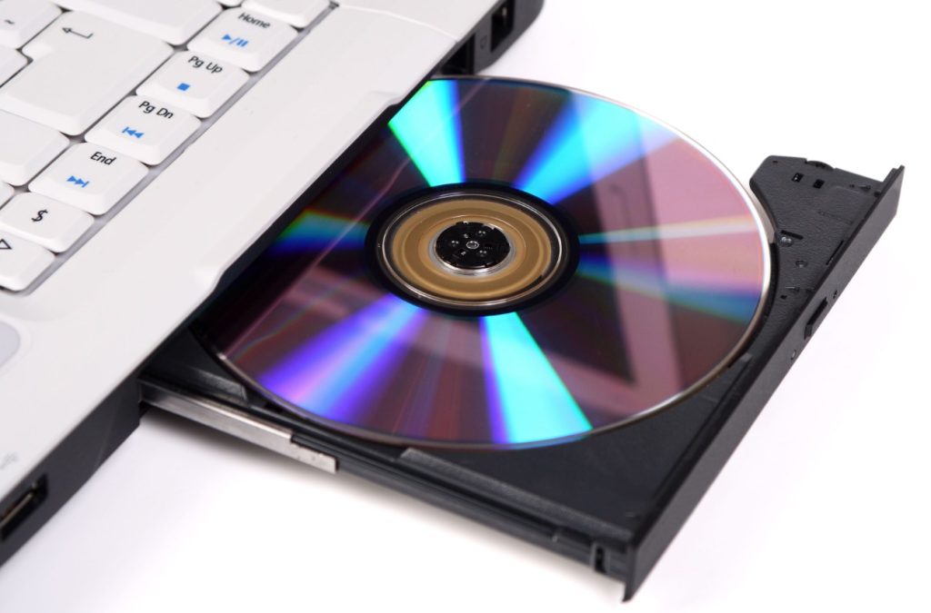 CD-ROM laptop