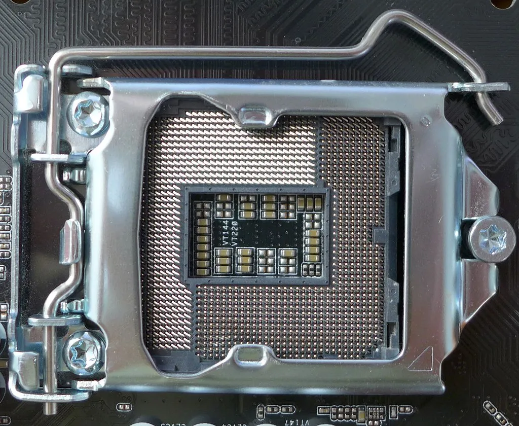 Gambar Bagian Soket CPU
